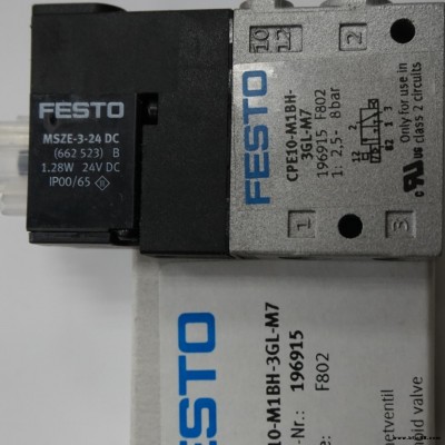 FESTO費斯托 CPE10-M1BH-5J-M5電磁閥