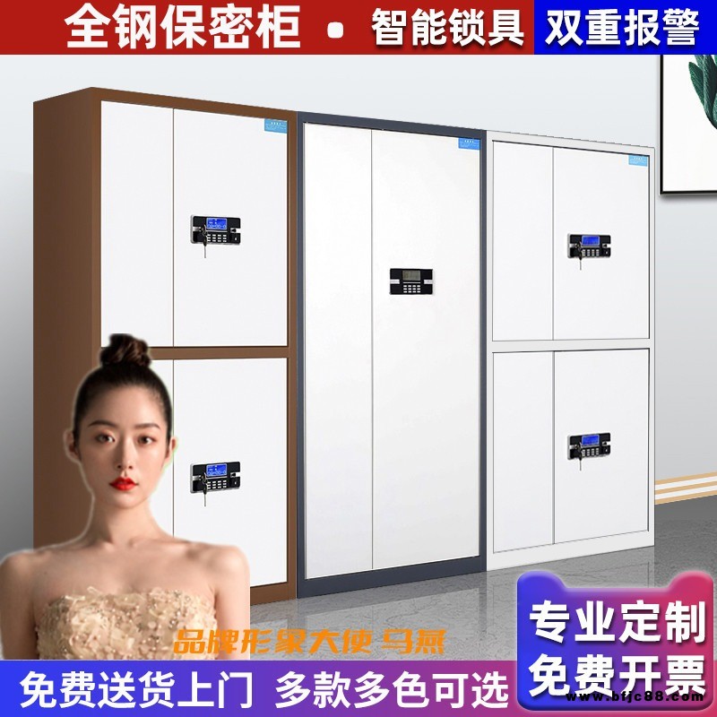 鋼制電子保密柜加厚雙節(jié)密碼國寶鎖文件柜帶鎖資料檔案儲物柜