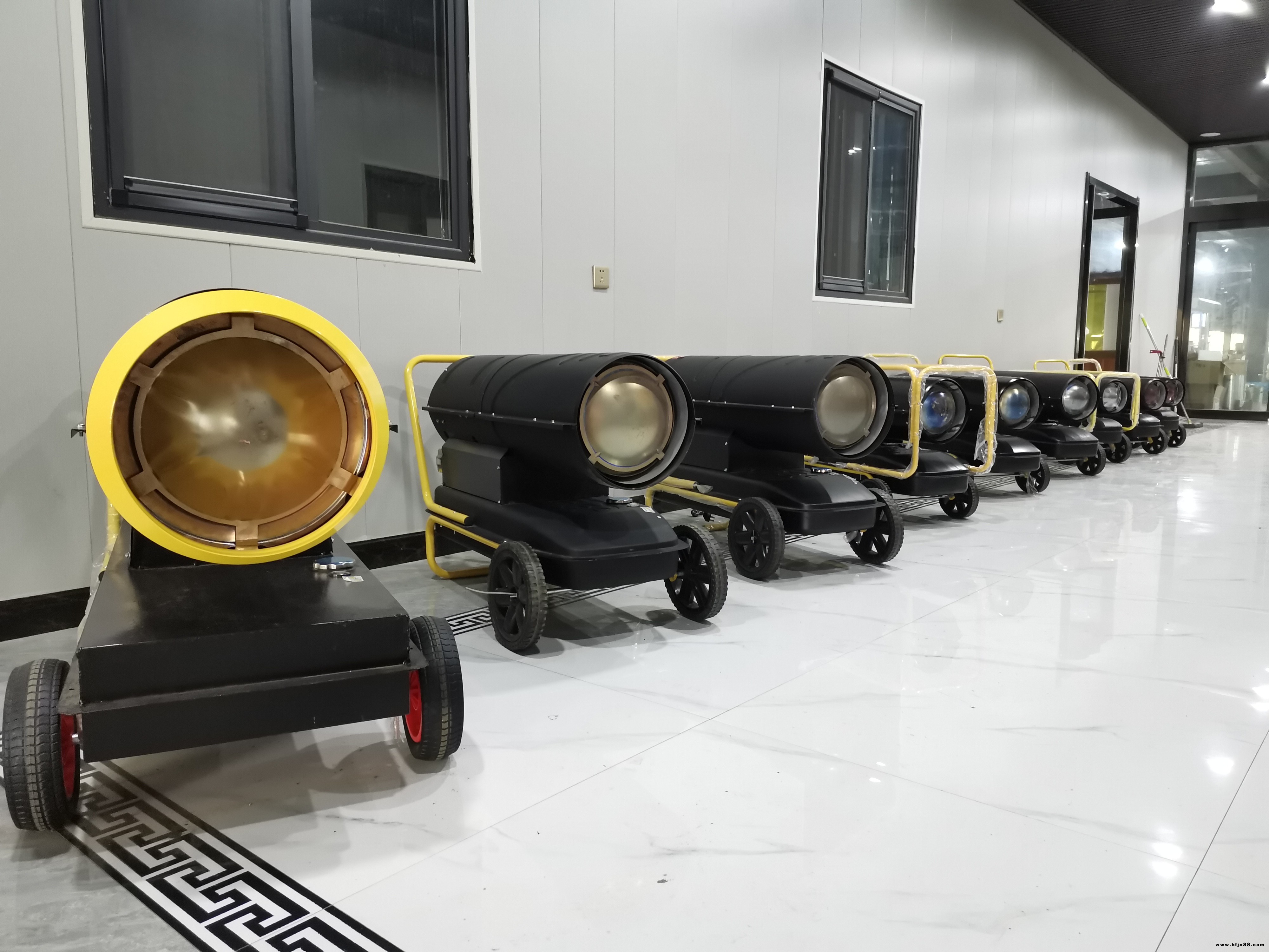 嘉銘暖風機柴油暖風機工業取暖器智能恒溫定時