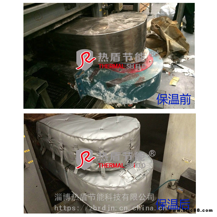 換熱器隔熱被，可重復使用，節能降耗，綠色環保，方便檢修，管道保溫套，閥門保溫套，換熱器保溫套