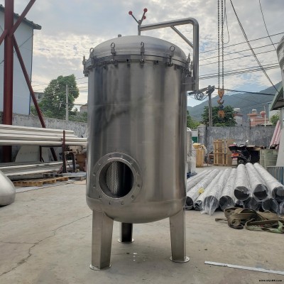 江蘇不銹鋼袋式過濾器 油漆油墨水電鍍水工廠廢水過濾 布袋式過濾器
