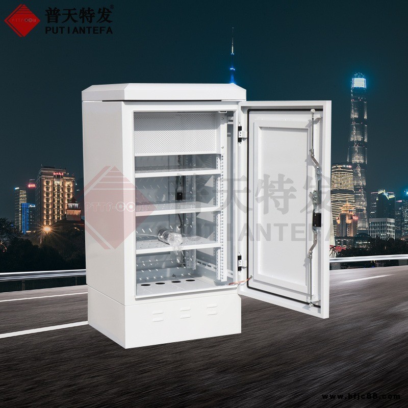 防水弱電箱 戶外不銹鋼網(wǎng)絡(luò)機(jī)柜24U落地監(jiān)控設(shè)備機(jī)箱弱電交換機(jī)功放防水防塵 900*600*450