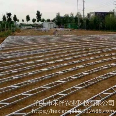 雙膜大棚骨架 畜牧養殖大棚 雙梁溫室大棚鋼架 禾祥農業 雙膜骨架蔬菜大棚