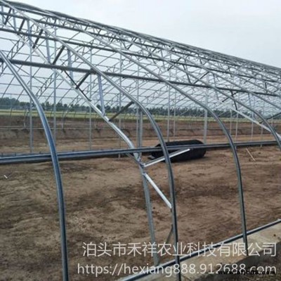 日光溫室暖棚 雙膜骨架大棚 鋼架溫室大棚建設 大棚骨架雙膜 禾祥農業