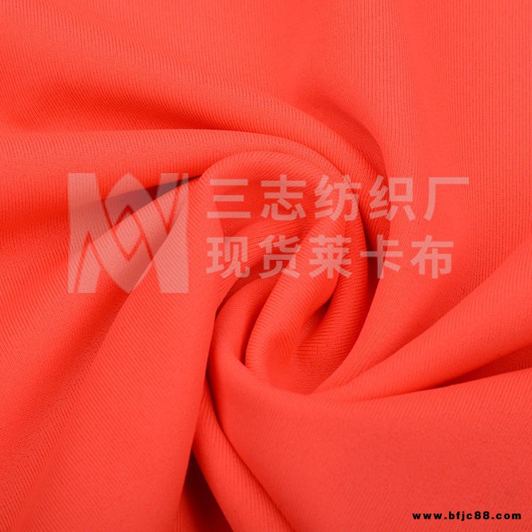 廠家供應(yīng)現(xiàn)貨錦綸啞光彈力萊卡布經(jīng)編尼龍泳布消光四面彈親膚泳衣箱包潛水衣面料連衣裙玩具布