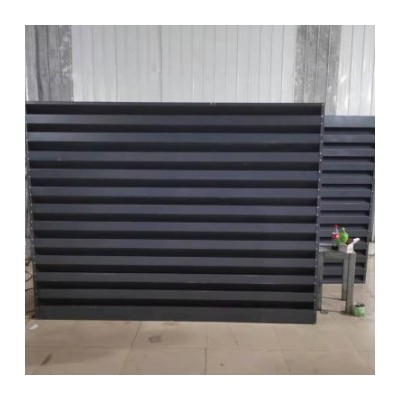制作鍍鋅消音百葉窗 機房電廠變電站隔音消聲降噪通風百葉窗