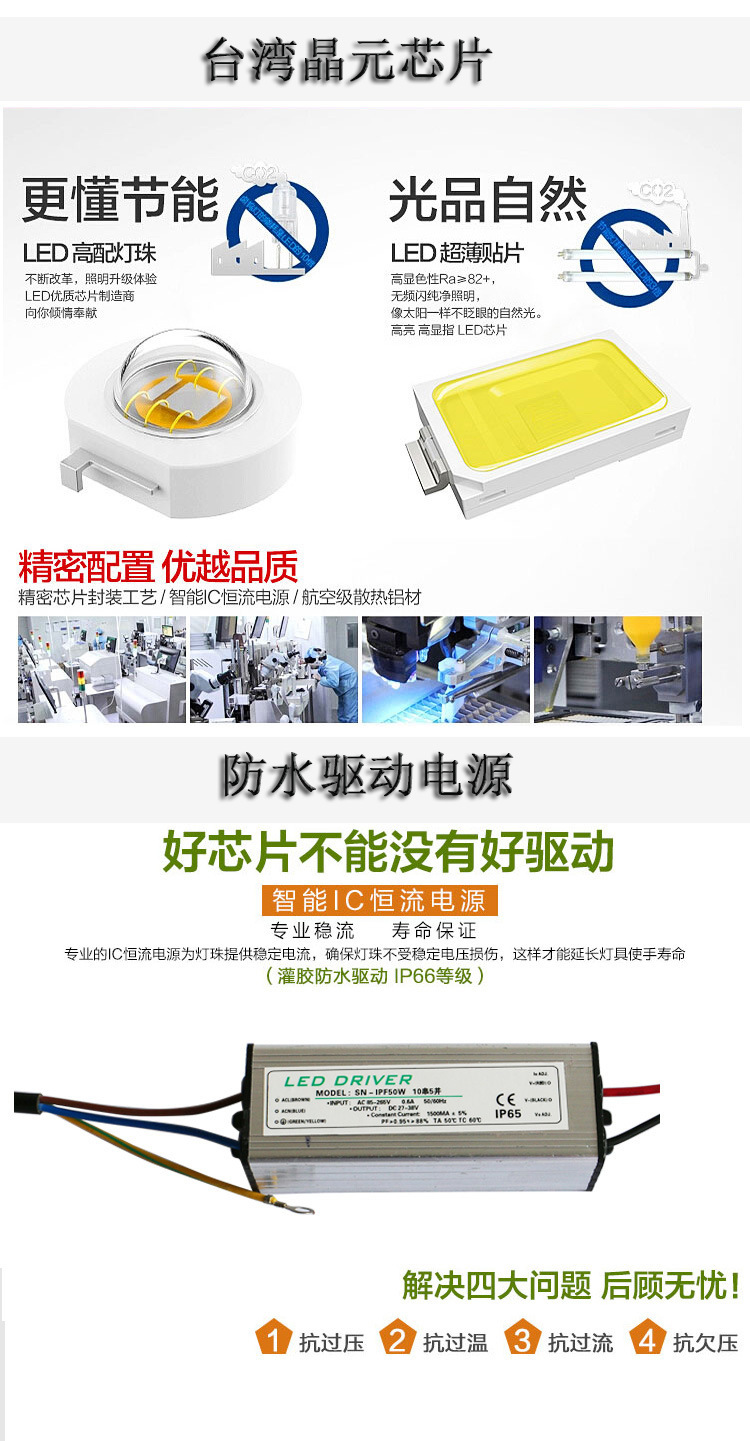 led戶外防水COB投光燈投射燈樹燈庭院景觀燈壓鑄鋁插地燈廠家直銷示例圖25