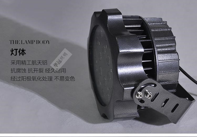 LED泛光燈54W 戶外led投光燈 18W防水廣告投射燈 24W36W 聚光燈示例圖5