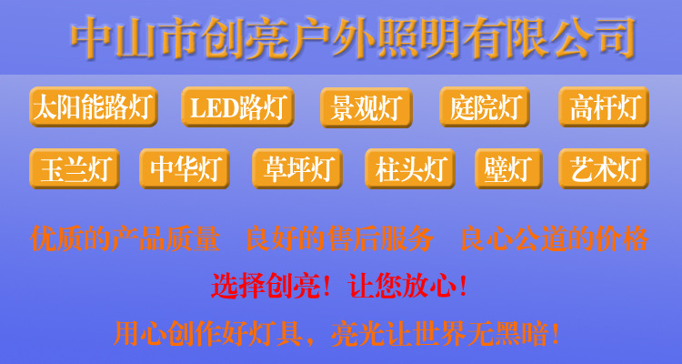 特色led景觀燈 亞克力燈罩 高效戶外防水 小區(qū) 公園 商業(yè)街照明示例圖1