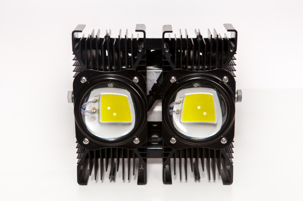 高光通雙模組 LED集成投光燈 80w 100w 光效高達120lm/wLED泛光燈示例圖1