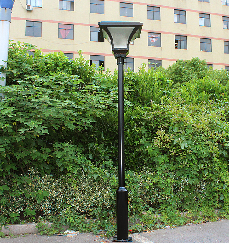 太陽(yáng)能路燈戶外庭院燈led防水花園小區(qū)道路高桿3米路燈廠家直銷示例圖14