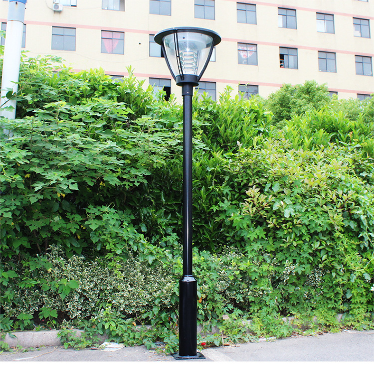 太陽(yáng)能路燈戶外庭院燈led防水花園小區(qū)道路高桿3米路燈廠家直銷示例圖12