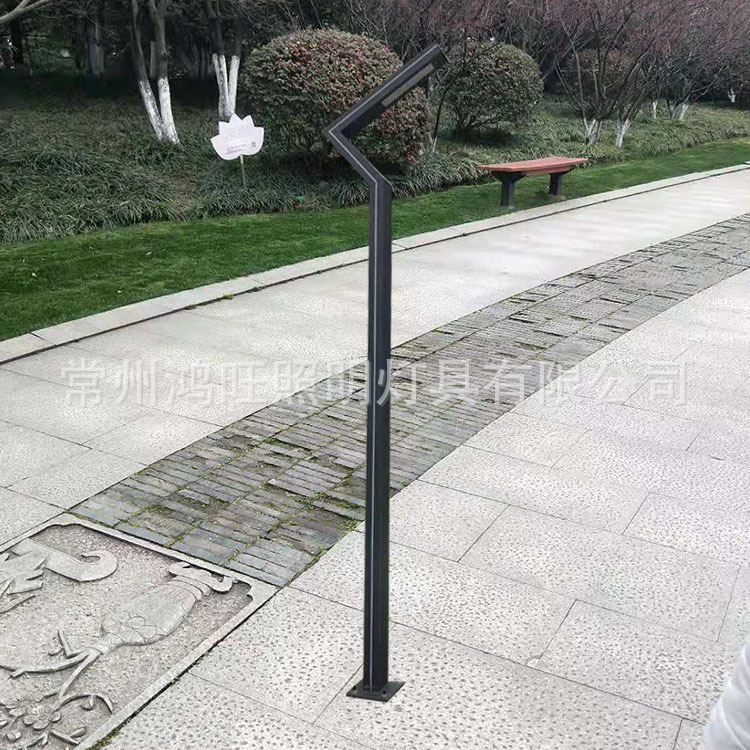現貨3米景觀庭院燈鴻旺戶外燈具公園廣場園林小區別墅路燈高桿燈示例圖5