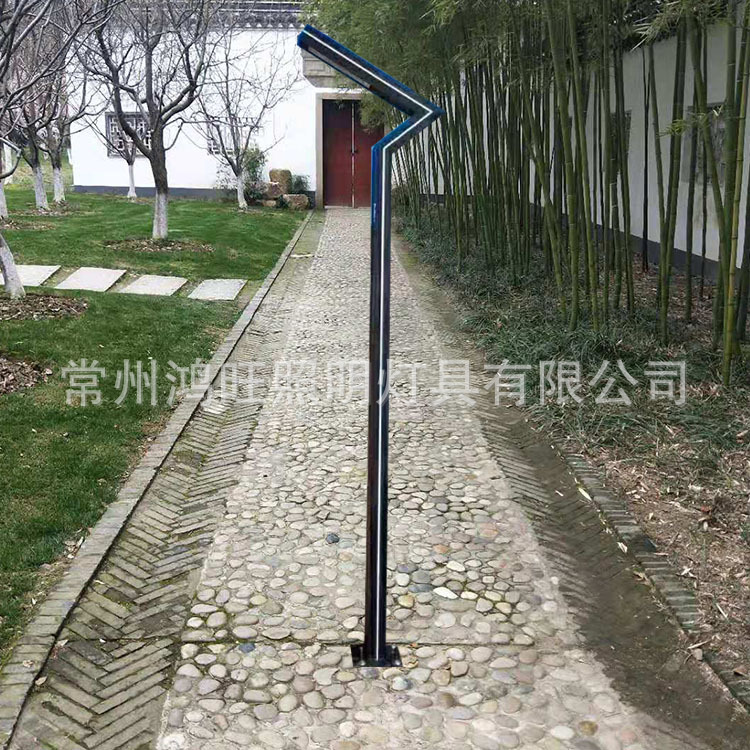 現貨3米景觀庭院燈鴻旺戶外燈具公園廣場園林小區別墅路燈高桿燈示例圖6