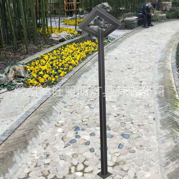 現貨3米景觀庭院燈鴻旺戶外燈具公園廣場園林小區別墅路燈高桿燈示例圖4