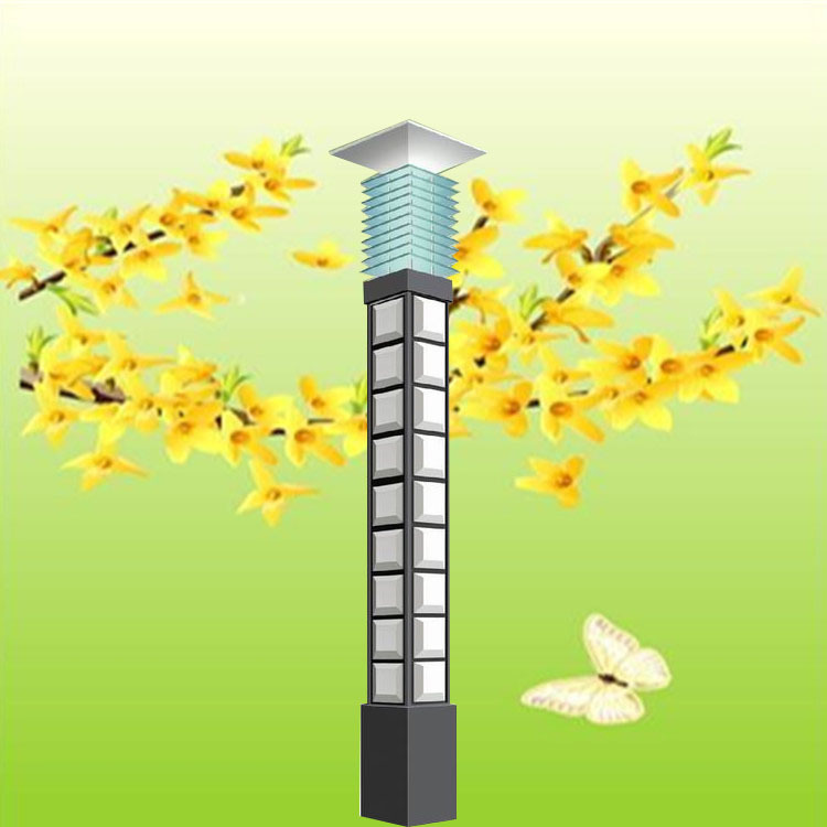 方形景觀燈公園廣場路燈LED庭院燈高桿燈中桿燈草坪燈戶外燈具示例圖126