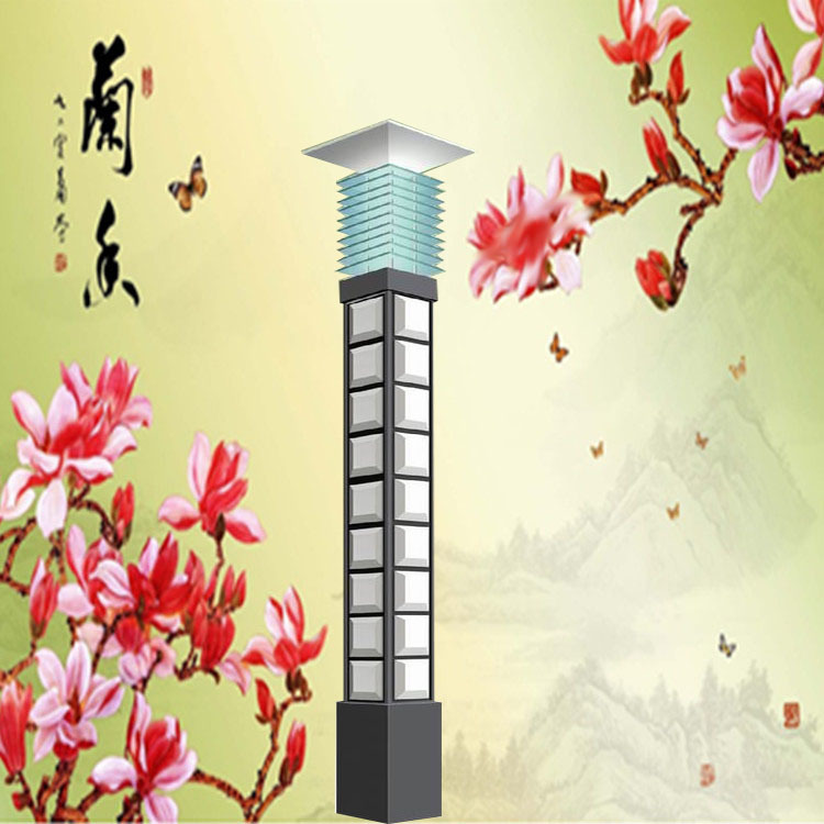 方形景觀燈公園廣場路燈LED庭院燈高桿燈中桿燈草坪燈戶外燈具示例圖124