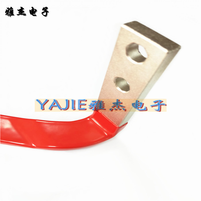 噴塑銅排 高導電紫銅排 電力設備導電連接件銅排電鍍折彎沖孔加工示例圖6