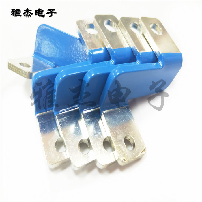 噴塑銅排 高導電紫銅排 電力設備導電連接件銅排電鍍折彎沖孔加工示例圖9