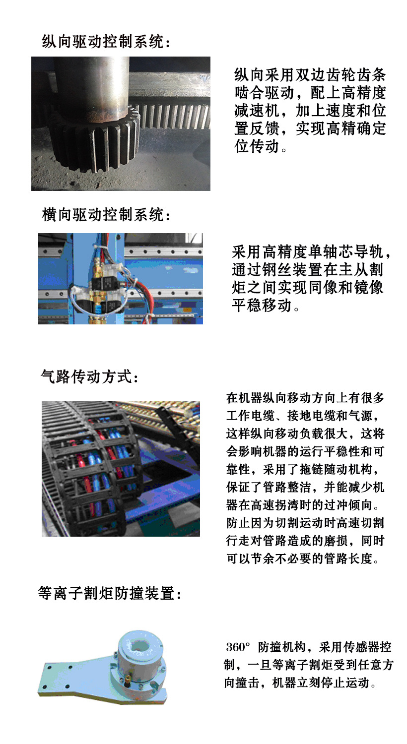 數控切割機板條直條鋼結構切割機等離子火焰兩用切割機示例圖5