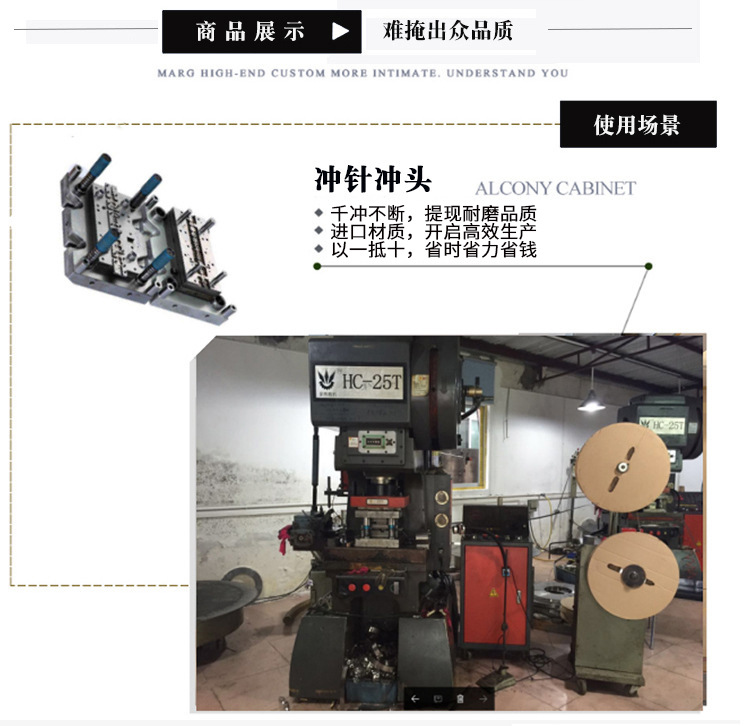 廠家直銷模具標(biāo)準(zhǔn)件沖頭 耐磨耐用專業(yè)沖不銹鋼沖頭材質(zhì)正宗示例圖2