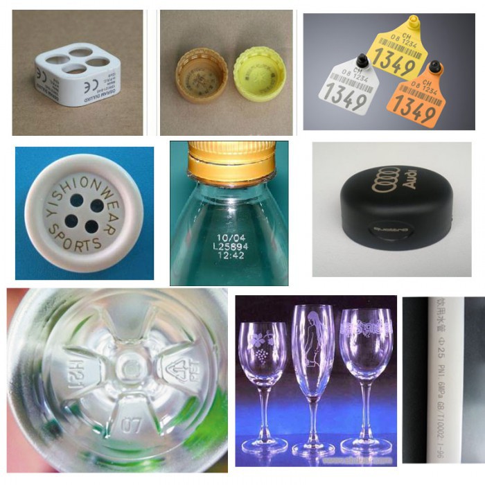 天津co2激光打標(biāo)機(jī)透明塑料瓶打標(biāo)機(jī)/煙灰缸打標(biāo)機(jī)/激光刻字機(jī)示例圖6