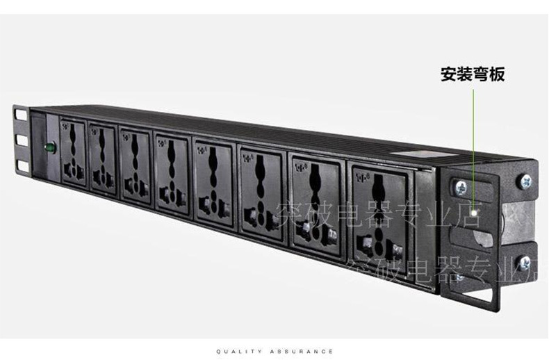 突破PDU機(jī)柜專用電源插座合金殼數(shù)字電流表6位萬(wàn)用孔07N32ES-0501示例圖7
