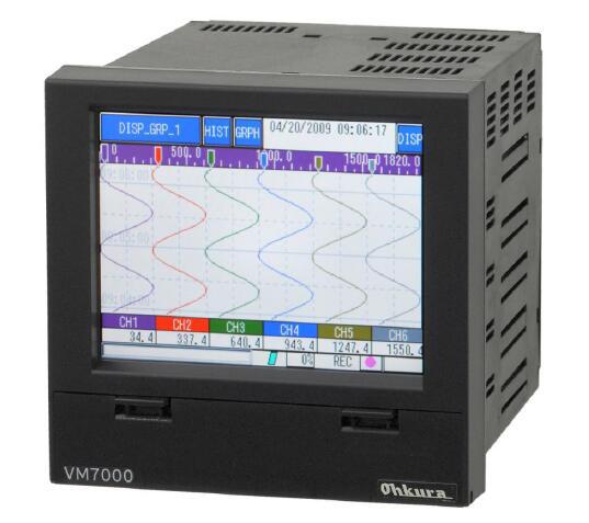 供應日本大倉記錄儀 ,,VM700溫濕度顯示 無紙記錄儀溫濕度檢測儀示例圖11