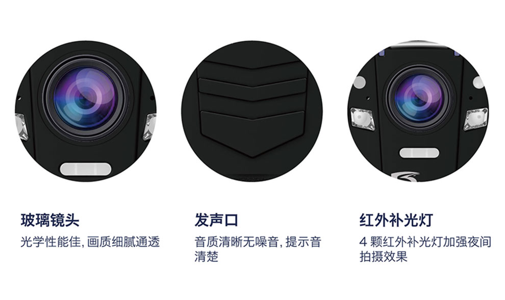警攝高清紅外夜視現場工作記錄儀DSJ-Q9示例圖2