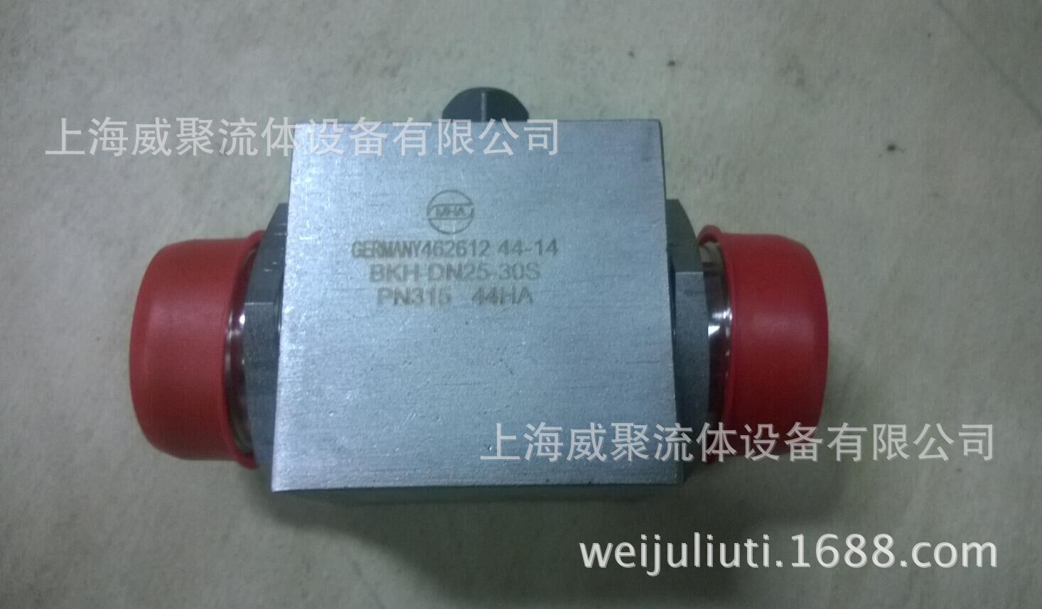 德國MHA美爾基安CNG氣站，槽車用球閥BKH-DN13-1/2NPT高壓球閥示例圖1