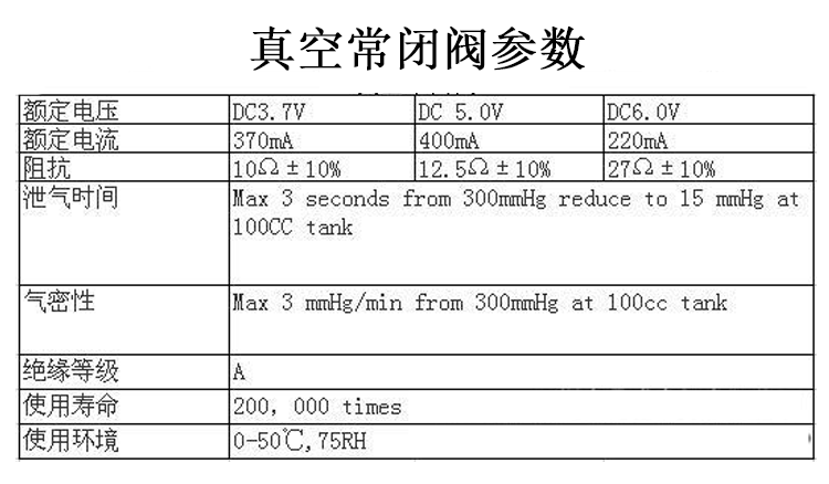 微型真空閥 電磁閥  吸奶器電磁閥 吸黑頭放氣閥  拔火罐放氣閥示例圖1