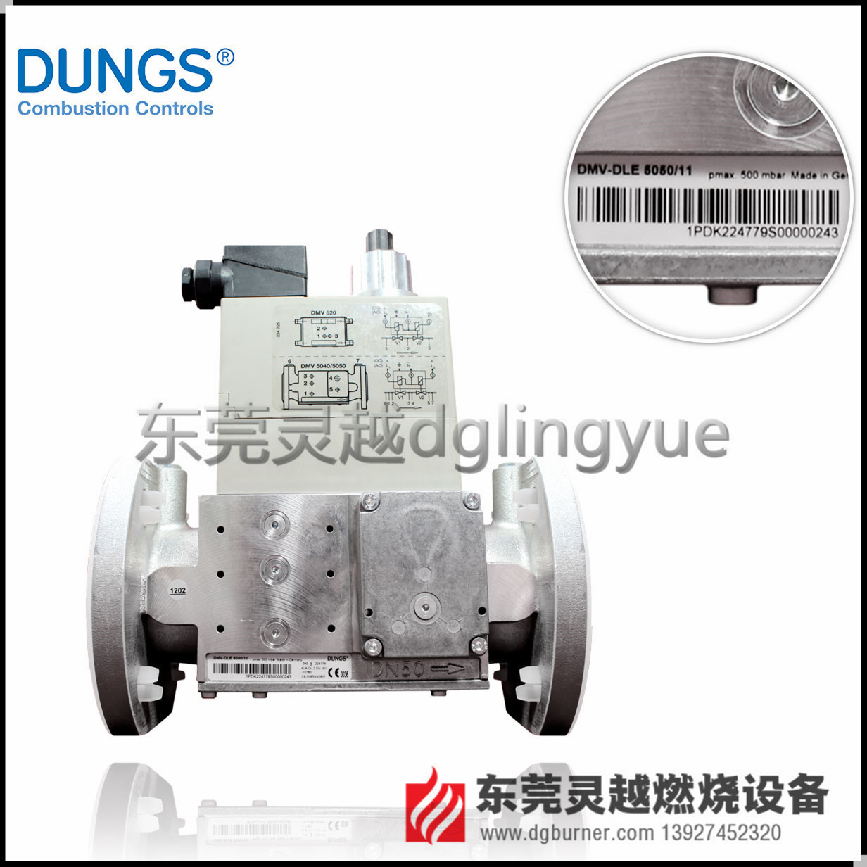 DMV-DLE5080/11原裝冬斯DUNGS燃氣雙電磁閥組 慢開電磁閥示例圖1