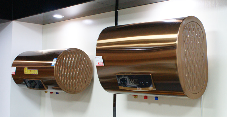 廠家直銷(xiāo)中山儲(chǔ)水式電熱水器 家用熱水器金色不銹鋼鐵外殼可定制示例圖22