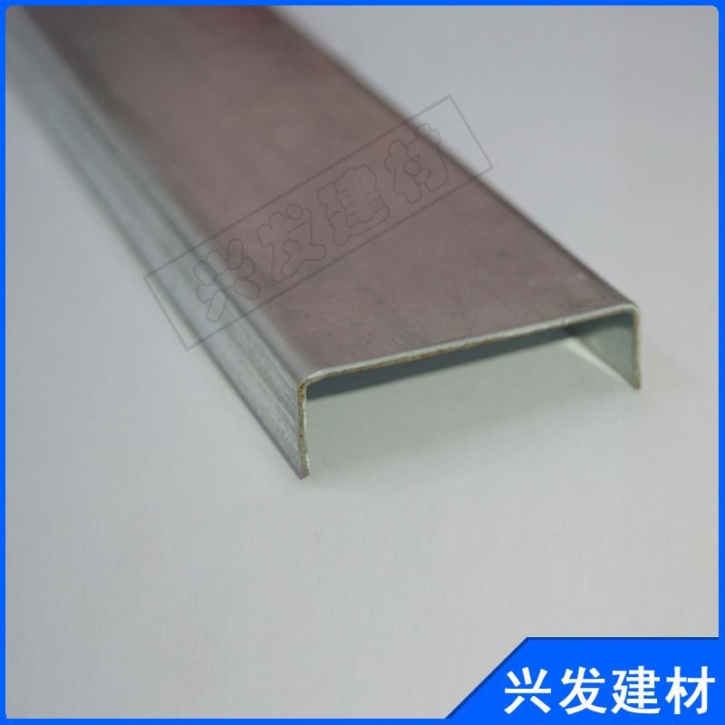 供應輕鋼龍骨 U型鍍鋅 吊頂隔墻50輕鋼主龍骨 輕鋼龍骨U50示例圖5