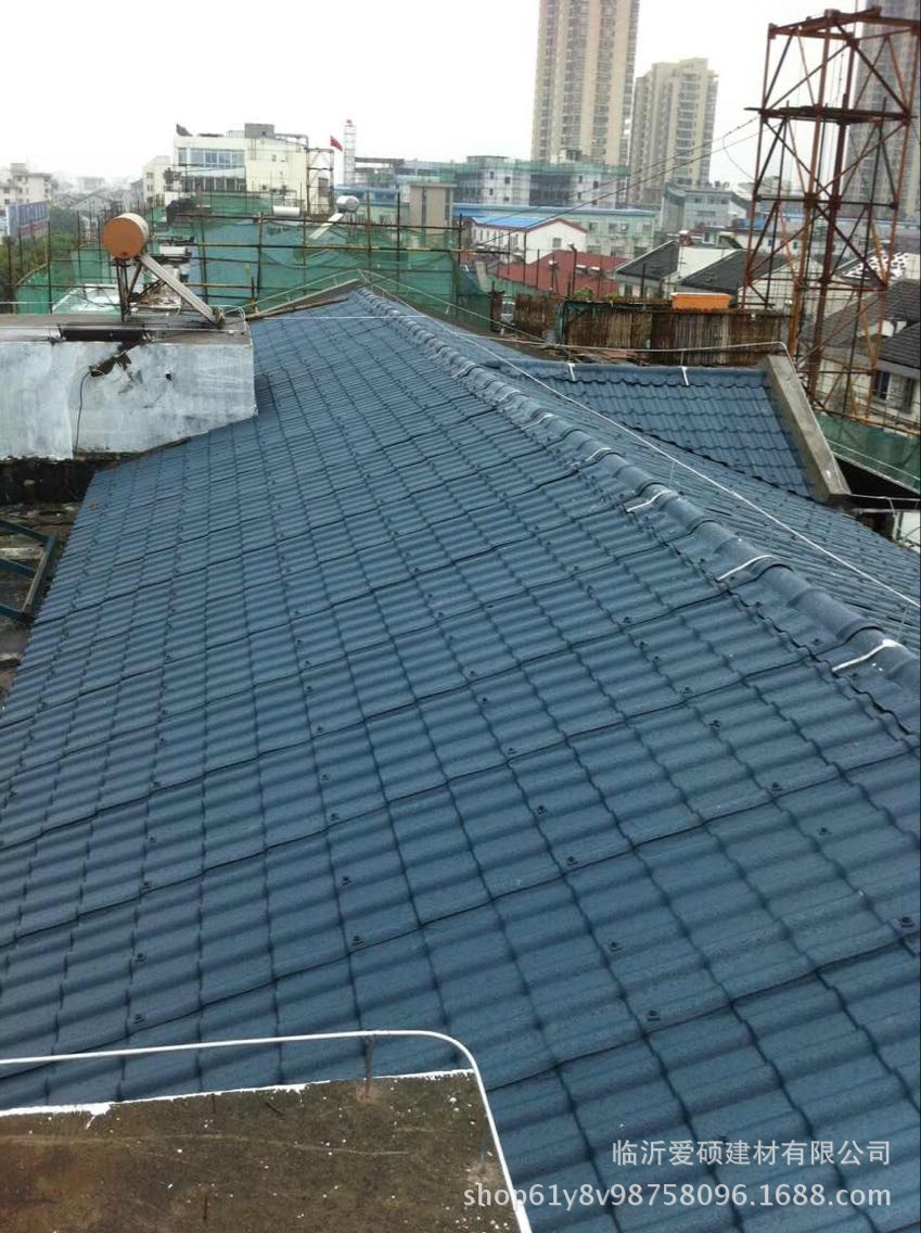 廠家直銷 棗莊合成樹脂瓦 別墅屋頂瓦 仿古琉璃瓦 優質ASA樹脂瓦示例圖10