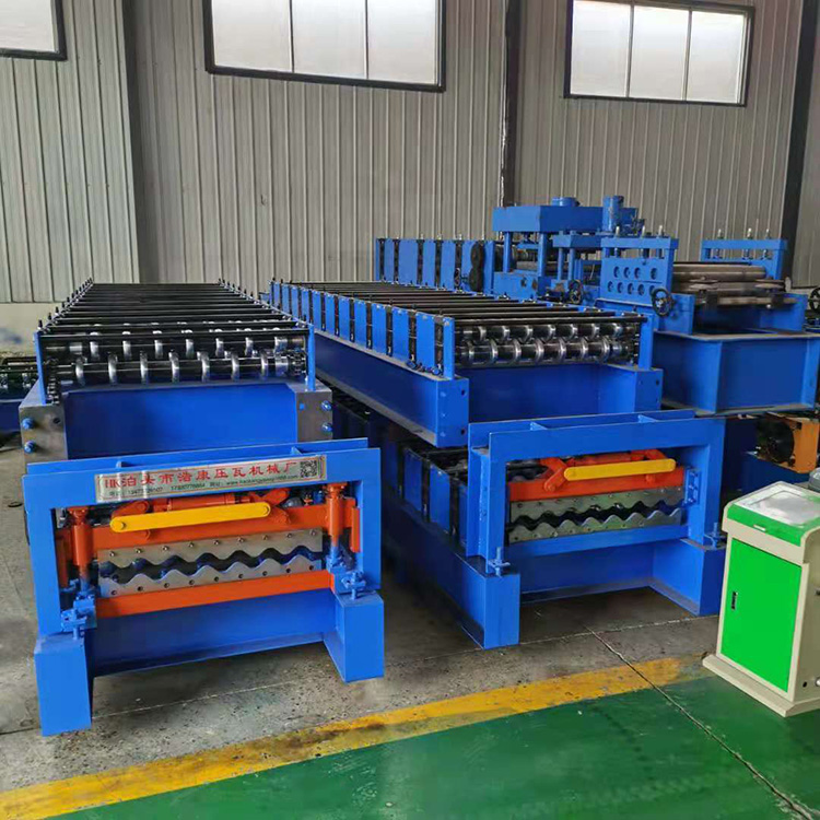 仿樹脂瓦機器 仿樹脂壓瓦機 單層780壓瓦機 浩康 價格實惠