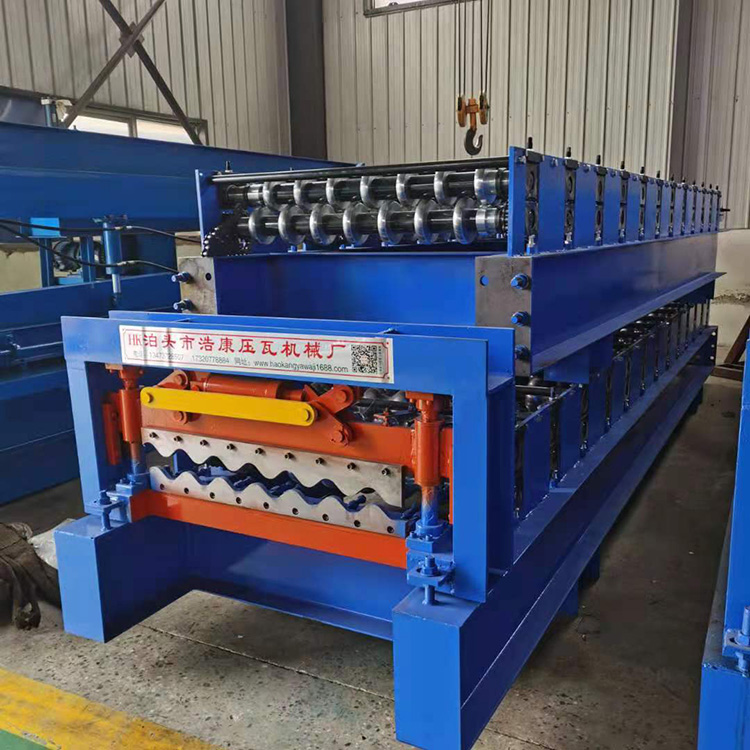 仿樹脂瓦機器 仿樹脂壓瓦機 單層780壓瓦機 浩康 價格實惠