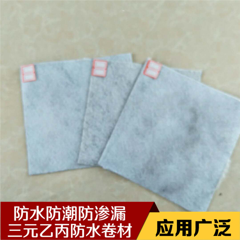 國標加絨三元乙丙防水卷材 隧道工程防水防滲建材拉力強耐腐蝕示例圖8