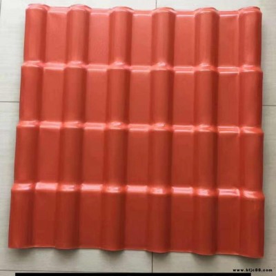 張家界廠家批發(fā) 合成樹(shù)脂瓦 抗冰雹抗污 歷創(chuàng)ASA瓦質(zhì)量好
