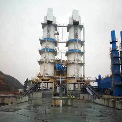 氣燒窯設備 機械化石灰豎窯生產線 歡迎咨詢 萬達環保