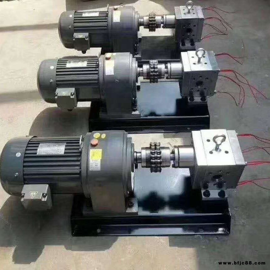 擠出機配套熔體泵 化工熔體齒輪泵 熔體齒輪泵 擠出機配套設備 GRT-30cc