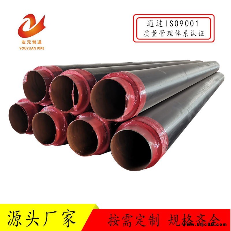 河北友元廠家 φ50-φ1420 聚氨酯保溫復(fù)合管 高溫直埋保溫管道 800聚氨酯直埋保溫管 物美價(jià)廉
