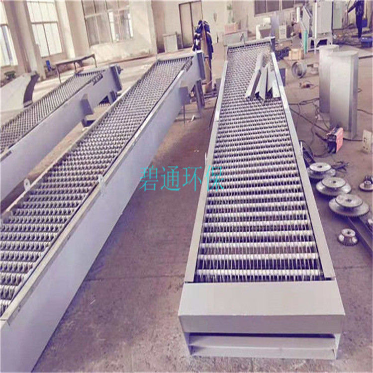 不銹鋼耙齒型格柵除污機(jī) 吉林不銹鋼污水處理格柵制造 -500機(jī)械格柵碧通批發(fā)