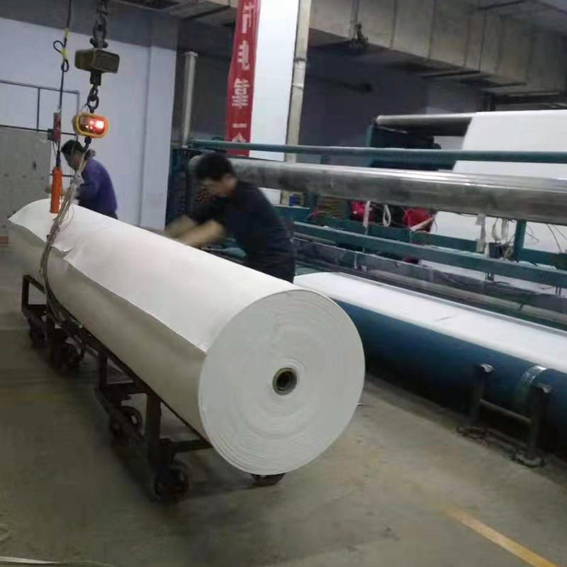 滌綸土工布定制長短絲無紡土工布 公路養護專用土工布 復合土工布示例圖7
