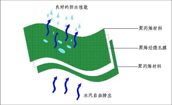 廠家直銷0.49mm防水透氣膜阻燃型防水透氣膜木結構鋼結構高透氣型示例圖5