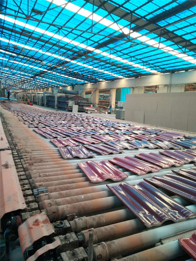 全瓷彩瓦廠家供應陶瓷彩瓦工程瓦專業做瓦二十年