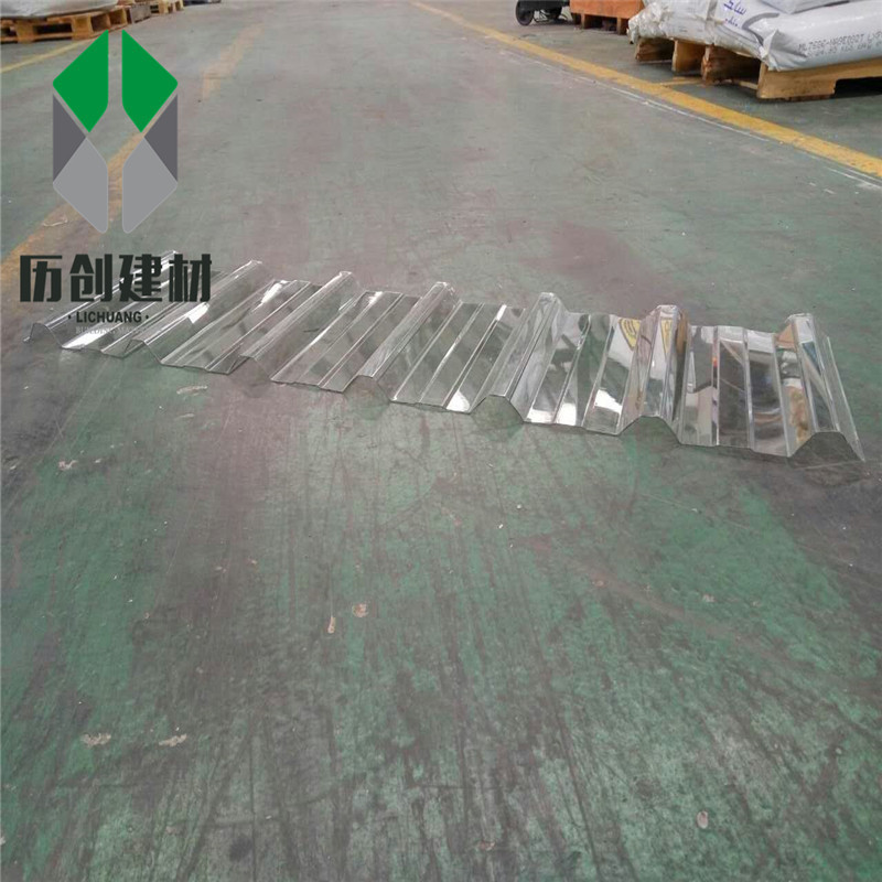 廣州花都廠 pc波浪瓦 pc840 透明色 溫室大棚 質保十年全國熱銷示例圖12