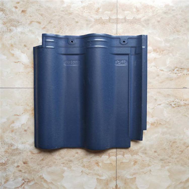 陶瓷斜角瓦 工程琉璃瓦 防水雙筒瓦 工程S瓦