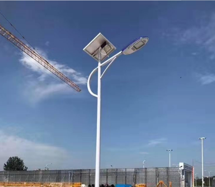 雄安新區6米桿60瓦太陽能路燈 農村led路燈6米40瓦	 太陽能路燈