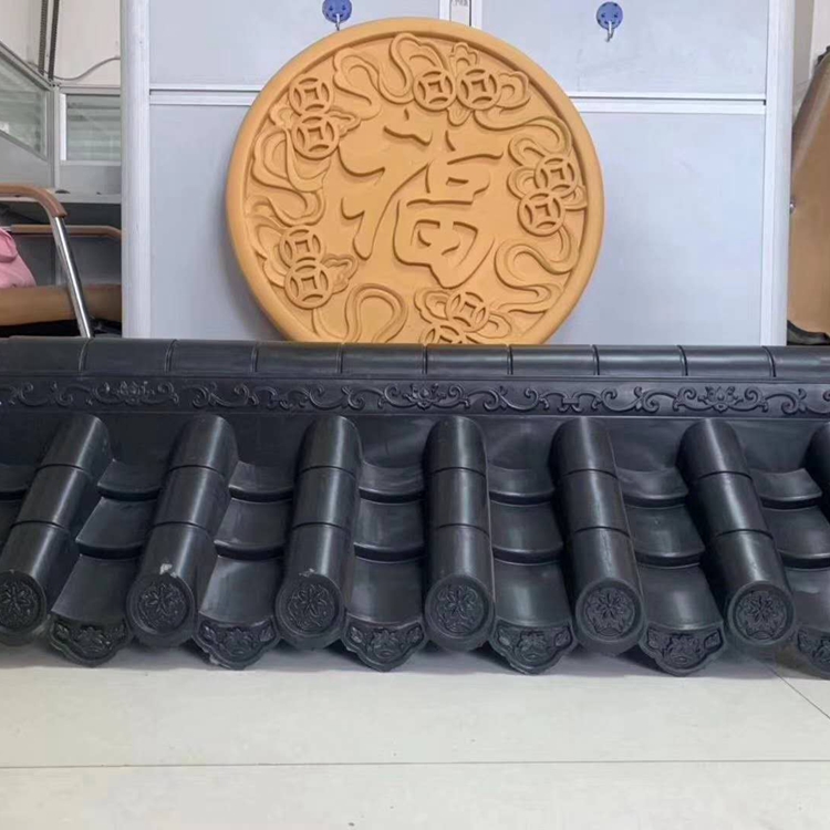 廣宗墻頭一體圍墻瓦值得信賴  鼎崇仿古屋檐一體瓦值得信賴